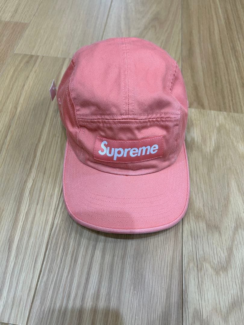 新品未使用 Supreme シュプリーム キャップ ピンク - メルカリ