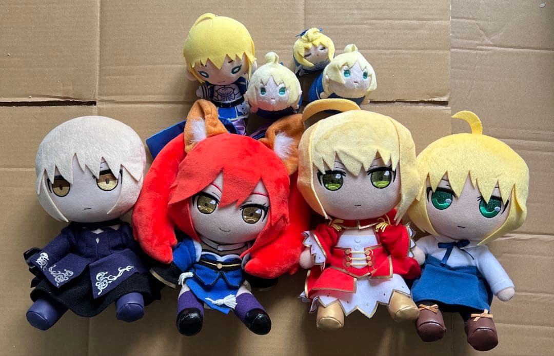 Fate Gift ぬいぐるみ セイバー　玉藻の前 8点まとめセット Fate/EXTRA ぬいぐるみ 玉藻の前 | グッズメーカーGift