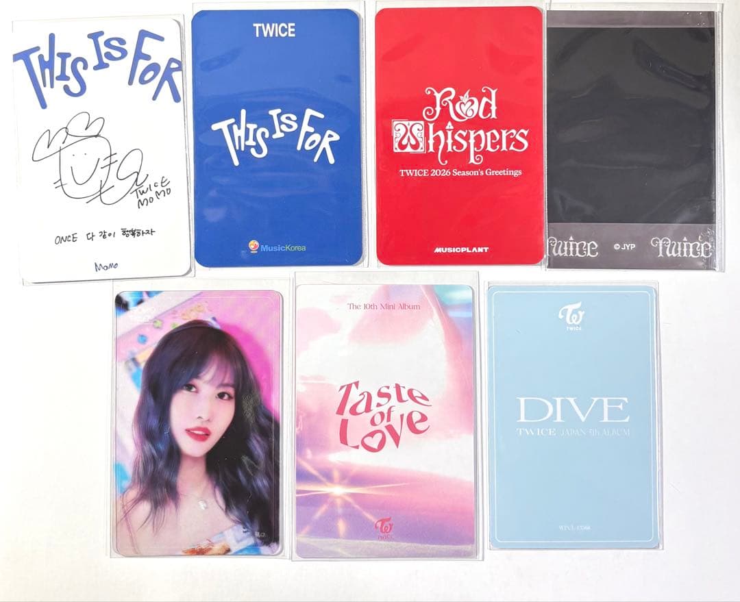 TWICE モモ トレカセット - メルカリ