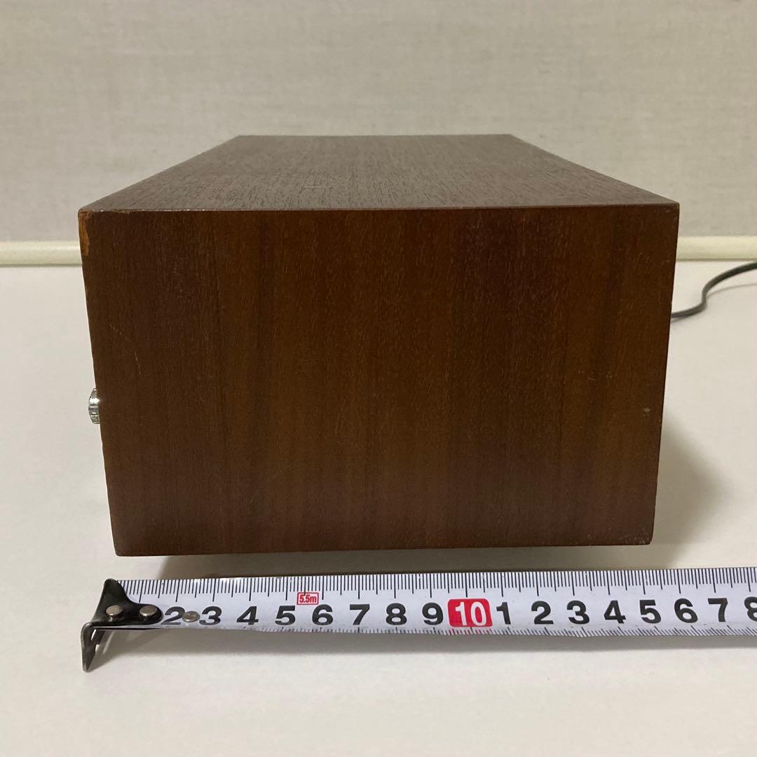 SONYクロックラジオ トランジスタ 8RC-49 西日本仕様 木製 レトロ
