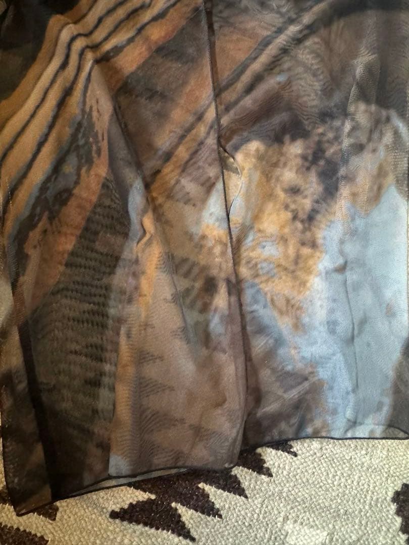 ameri CROOKED STRATUM SHEER DRESS - メルカリ