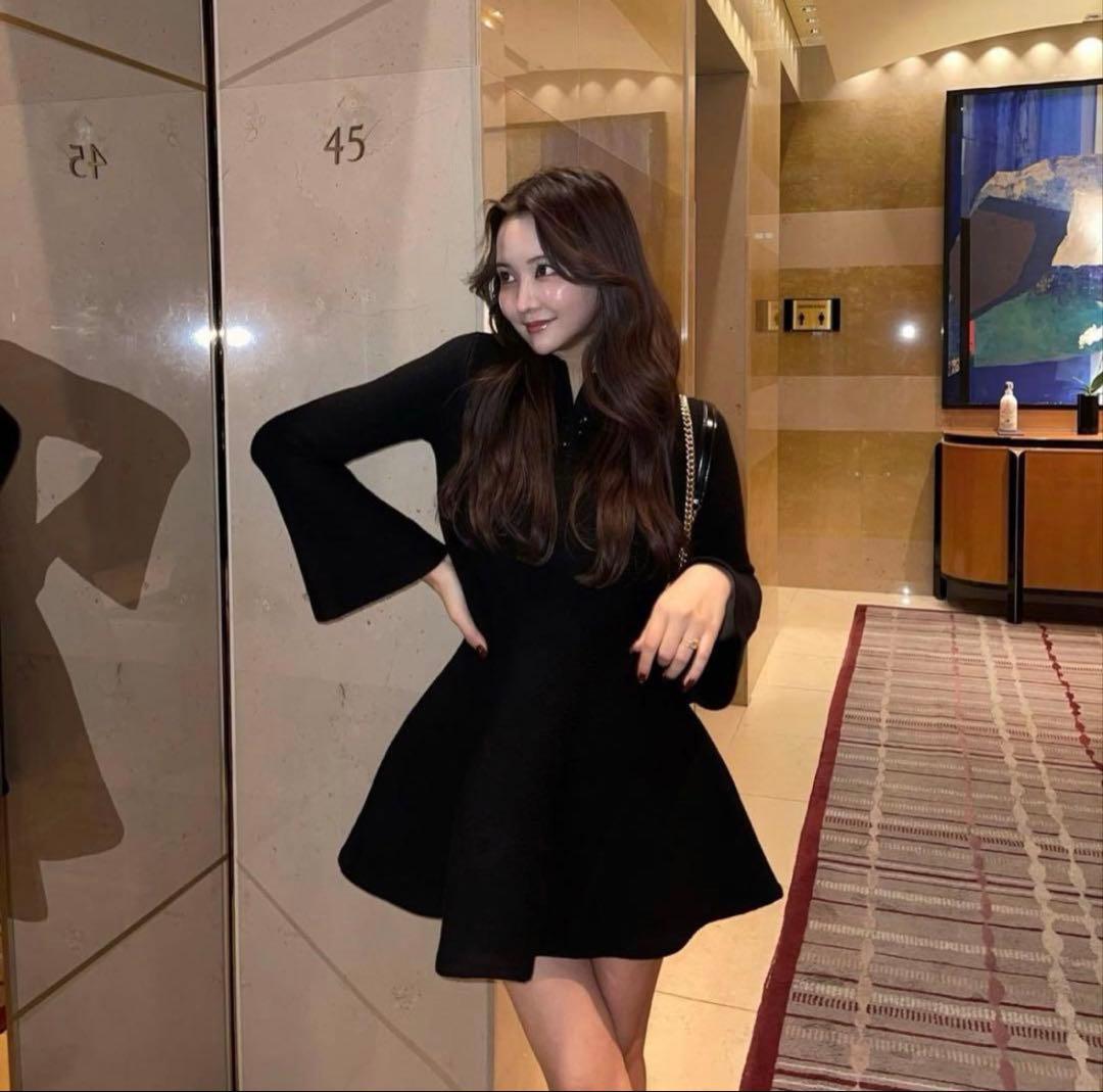 THE TOE ワンピース REIMS FLARE ONEPIECE ブラック THE ブラック