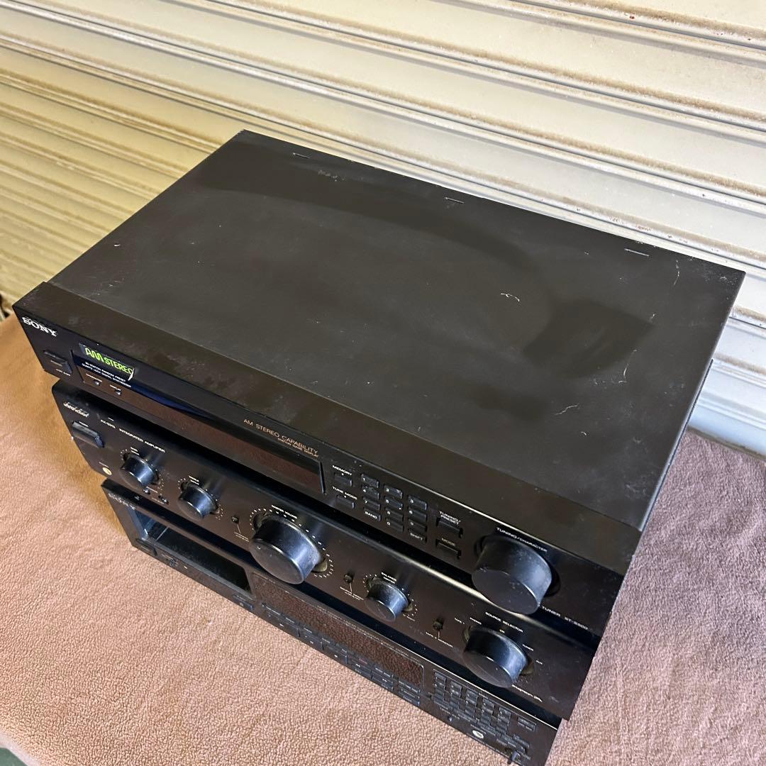 CL13★SONY★ CDプレーヤー アンプ victor チューナー 3点