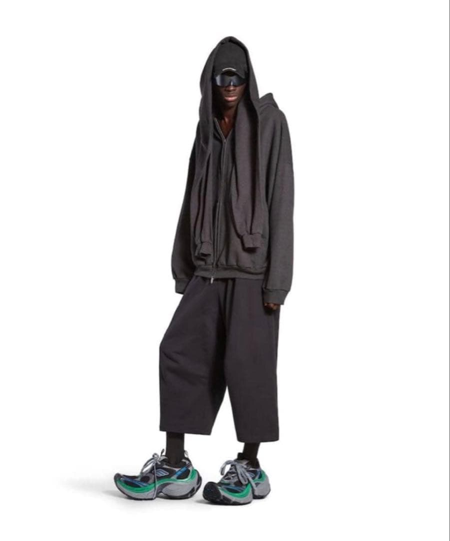 ジャケット・アウター BALENCIAGA 24AW Zip-Up Double Hoody 2 BALENCIAGA（バレンシアガ） 24AW Y2k Zip-up Hoodie Regular Fit