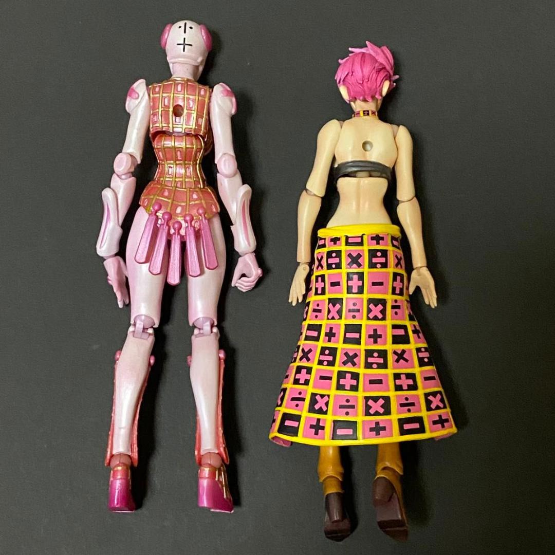 超像可動 トリッシュ スパイスガール セット ジョジョの奇妙な冒険