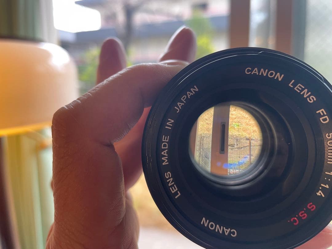 Canon FD 50㎜ F1.4 S.S.C