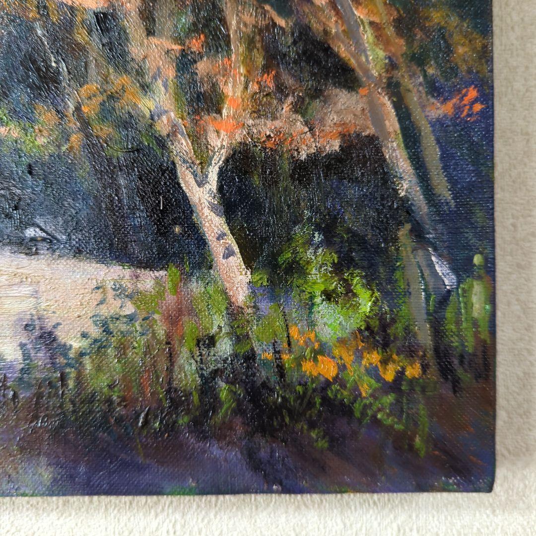 F10号油彩画（額縁入り)No.89 - メルカリ