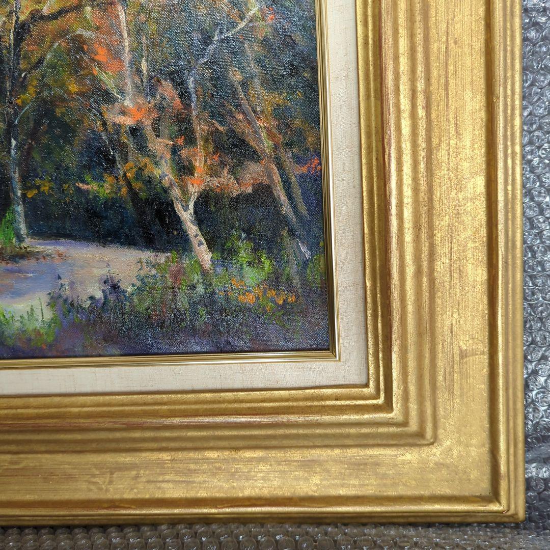 F10号油彩画（額縁入り)No.89 - メルカリ