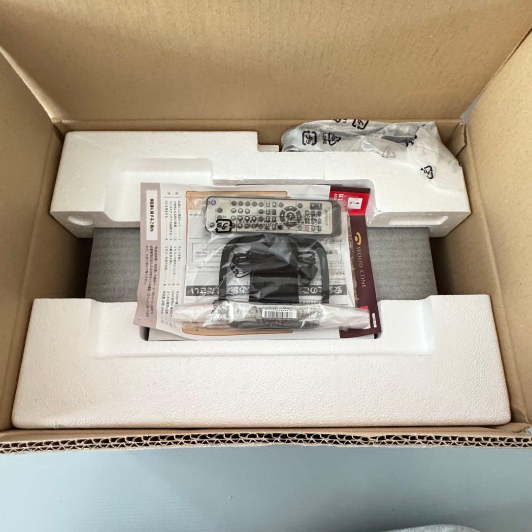 【未使用品】Victor EX-D7 コンポ ウッドコーン