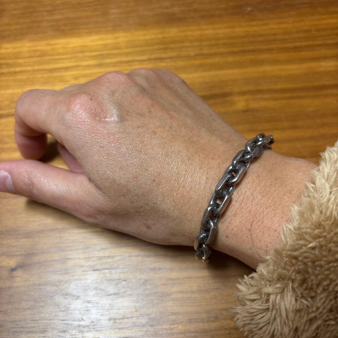 希少 ピースメーカー ブレスレット チェーン 刻印 シルバー925 22cm