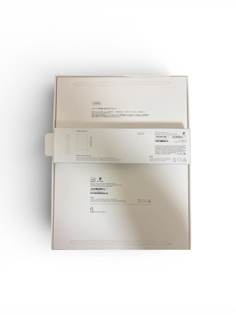 iPad air 13インチM2　apple pencil proセット