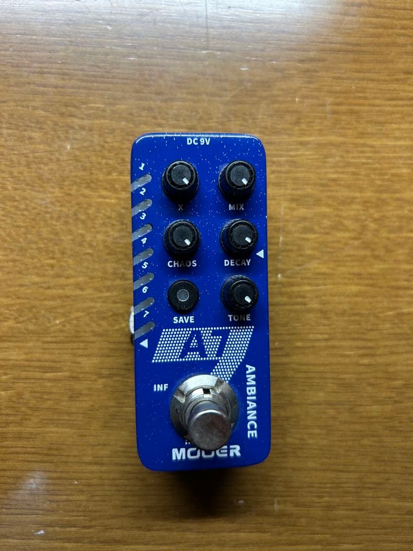 MOOER A7 AMBIANCE リバーブ Amazon.com: MOOER A7 Reverb Guitar Pedal Ambiance Versatile with 7