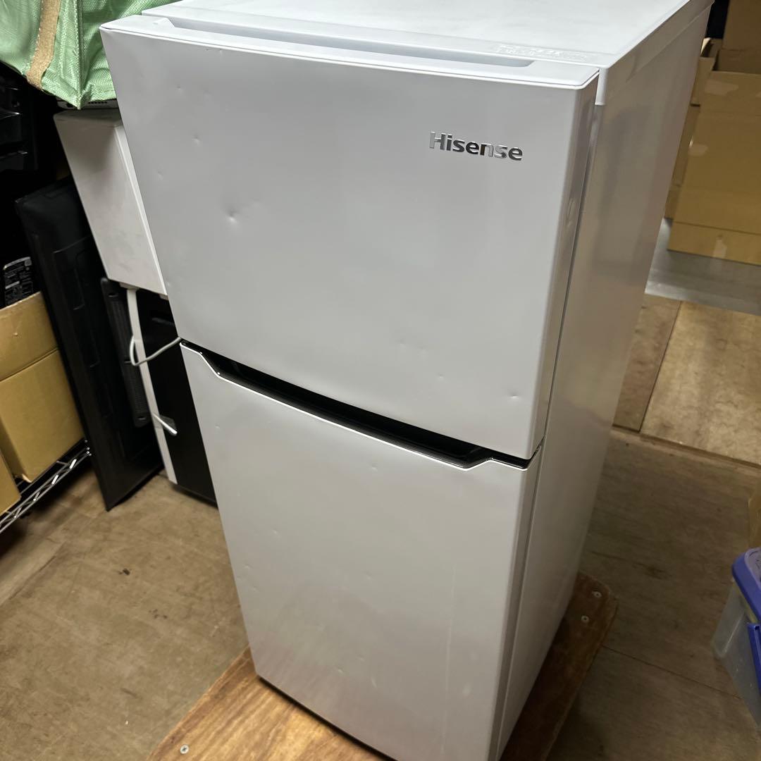 ハイセンス冷凍冷蔵庫　120L 強化ガラス棚　2021年製