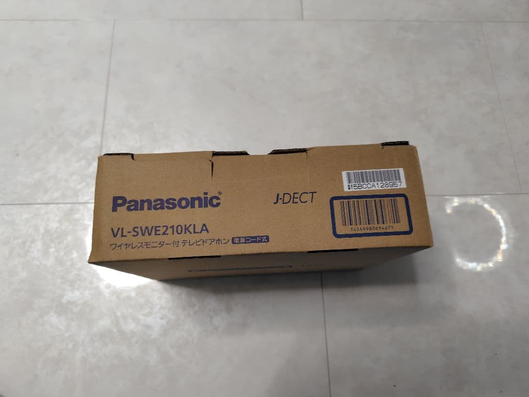 Panasonic VL-SWE210KLA ワイヤレスモニター付テレビドアホン