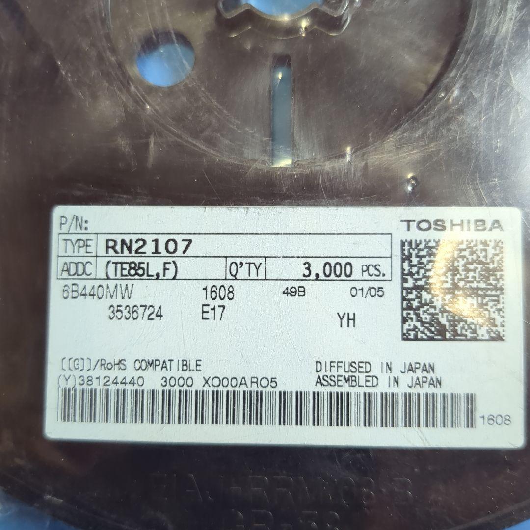 マザーボード [3000pcs] Toshiba RN2107 Transistor Reel