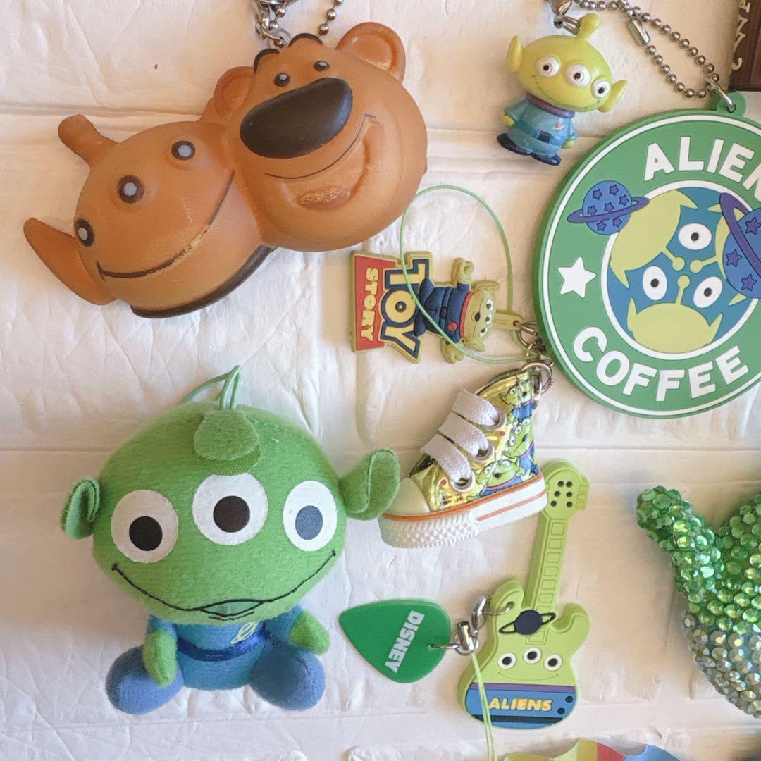 即日発送】 ディズニー トイストーリー エイリアン バズーカー ストラップ