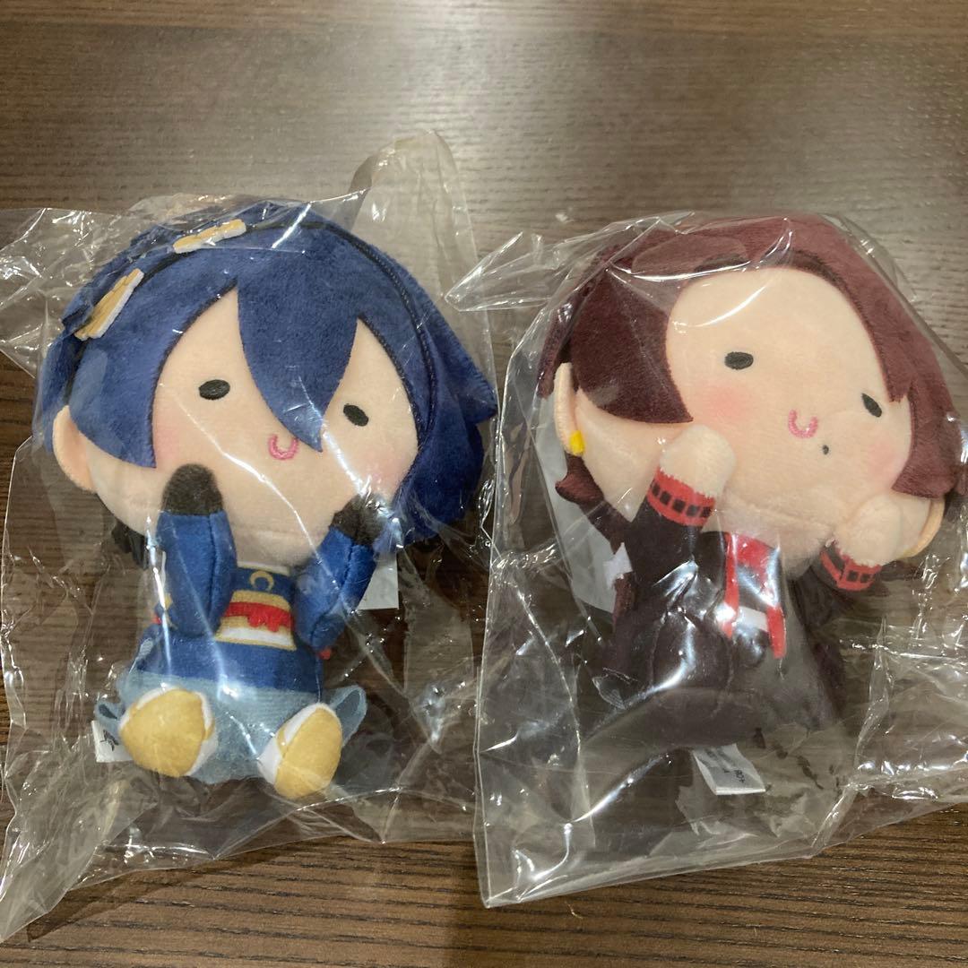 刀剣乱舞 んまほっぺ マスコットぬいぐるみ 三日月宗近 加州清光