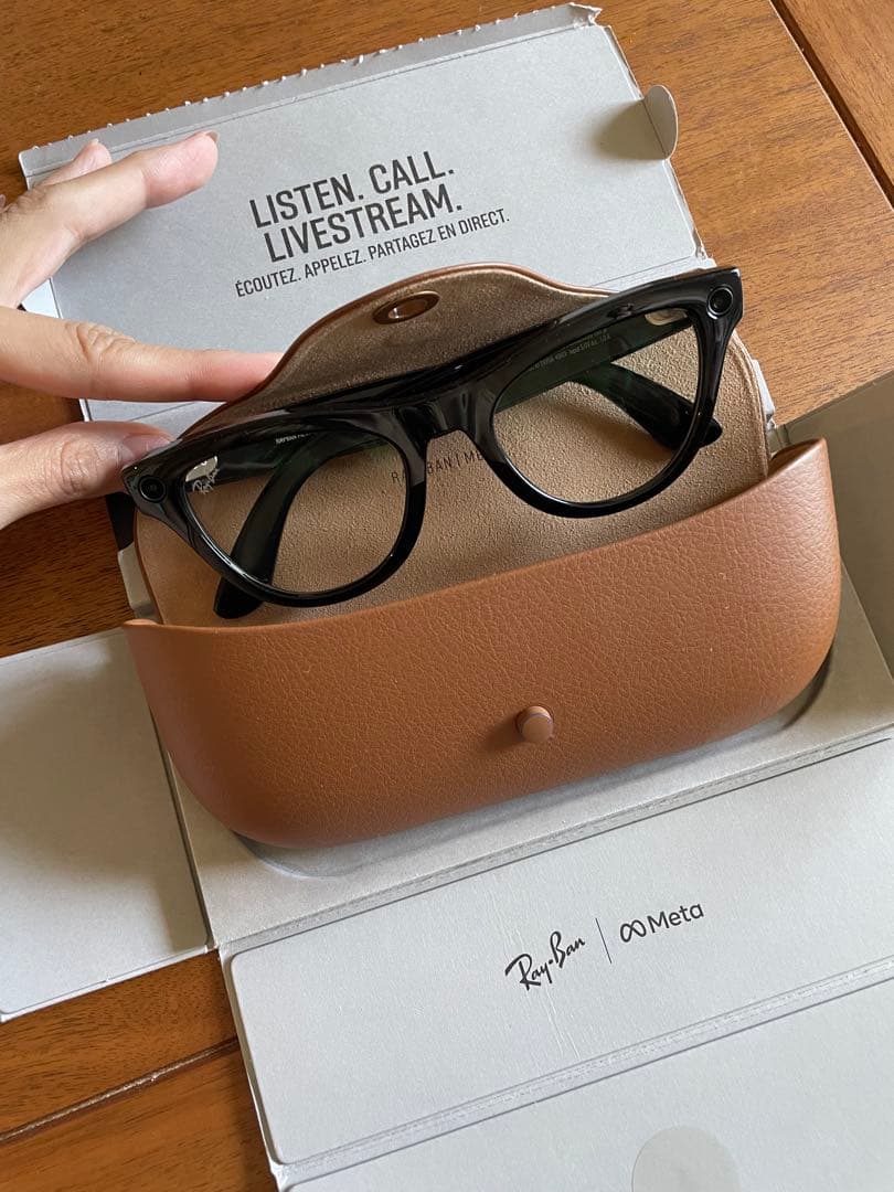 【新品 未使用】Ray-BanSKYLER サングラス メタ調光 音声録画機能