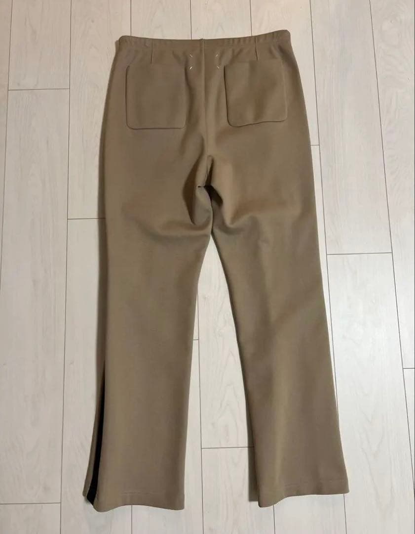 メゾンマルジェラ トラックパンツ ジャージパンツ ベージュ 44 タグ