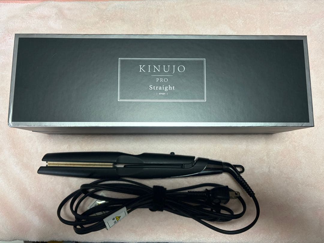 KINUJO PRO ストレートヘアアイロン　KP-001 楽天市場】絹女 KINUJO PRO Straight ストレートアイロン KP001