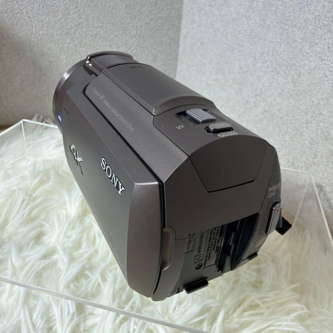 【ほぼ未使用】SONY ハンディカム 4K ビデオカメラ FDR-AX40
