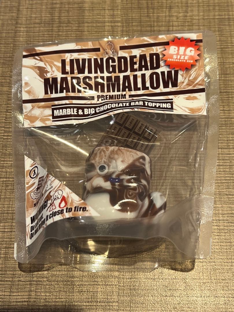 リビングデッド・マシュマロ Oneup限定　マーブル&ビッグチョコバー リビングデッド・マシュマロ 🤎One up.限定🤎 🍫マーブル＆ビッグ