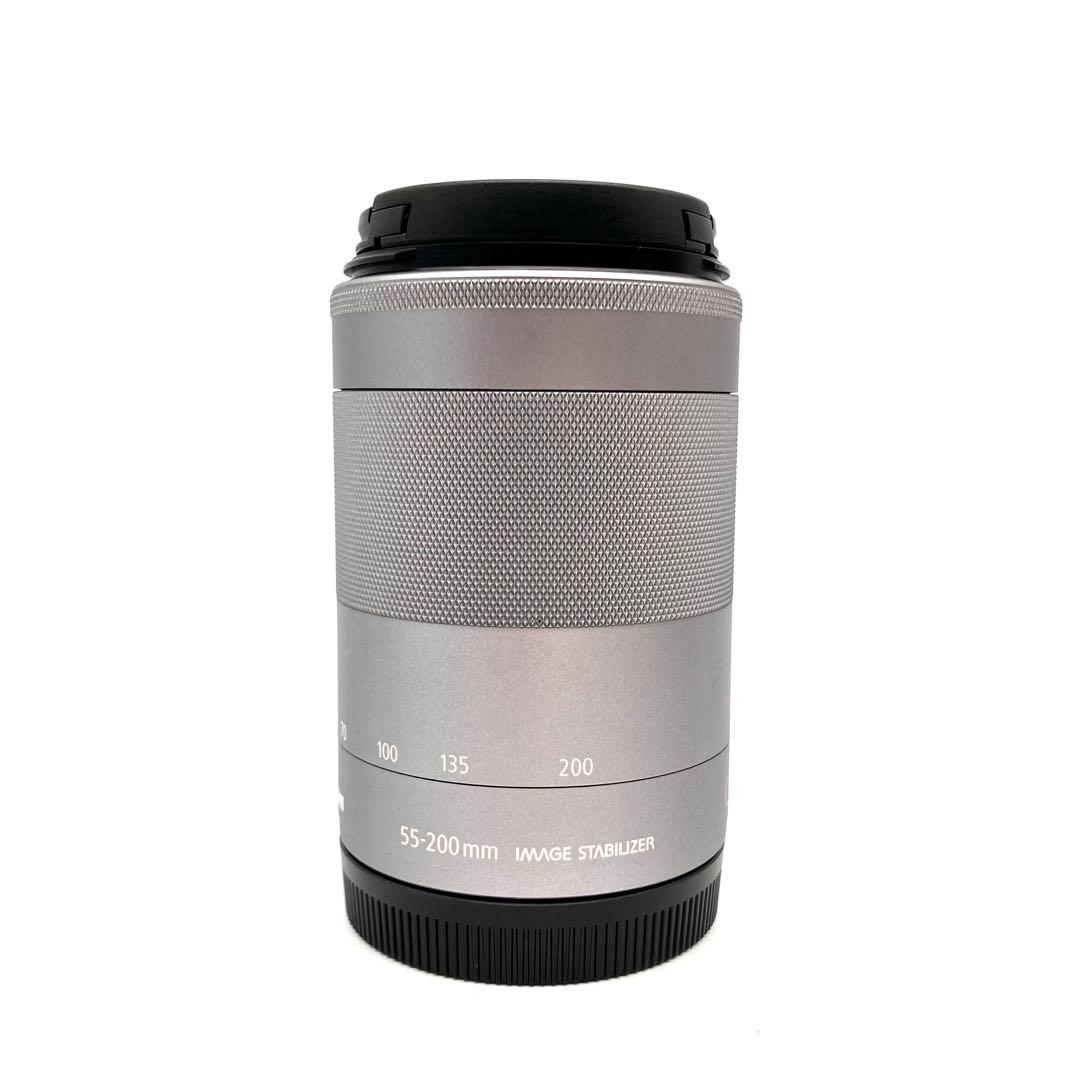 Canon EF-M 55-200mm F4.5-6.3 IS STM シルバー - メルカリ