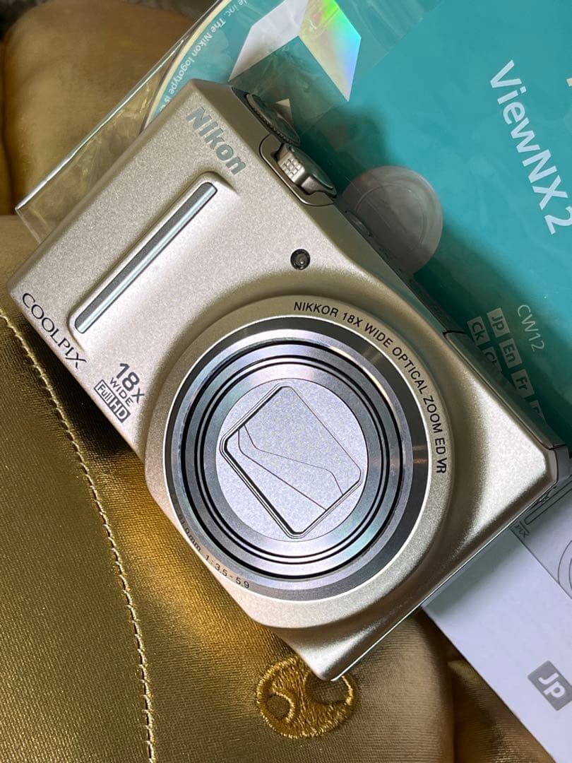 Nikon COOLPIX S9100 ゴールド 付属品完備 動作確認済