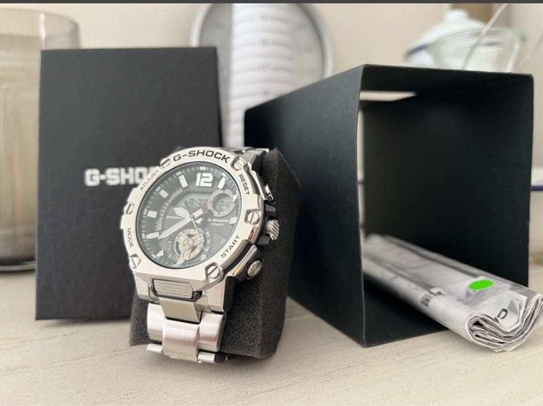 美品！生産終了レア CASIO GST-B300SD-1AJF - メルカリ