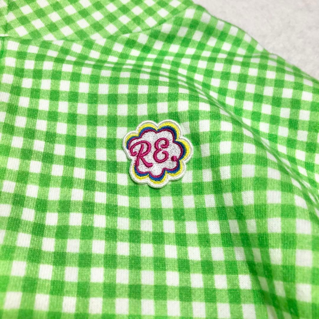 仲里依紗アールイーギンガムチェックセットアップ