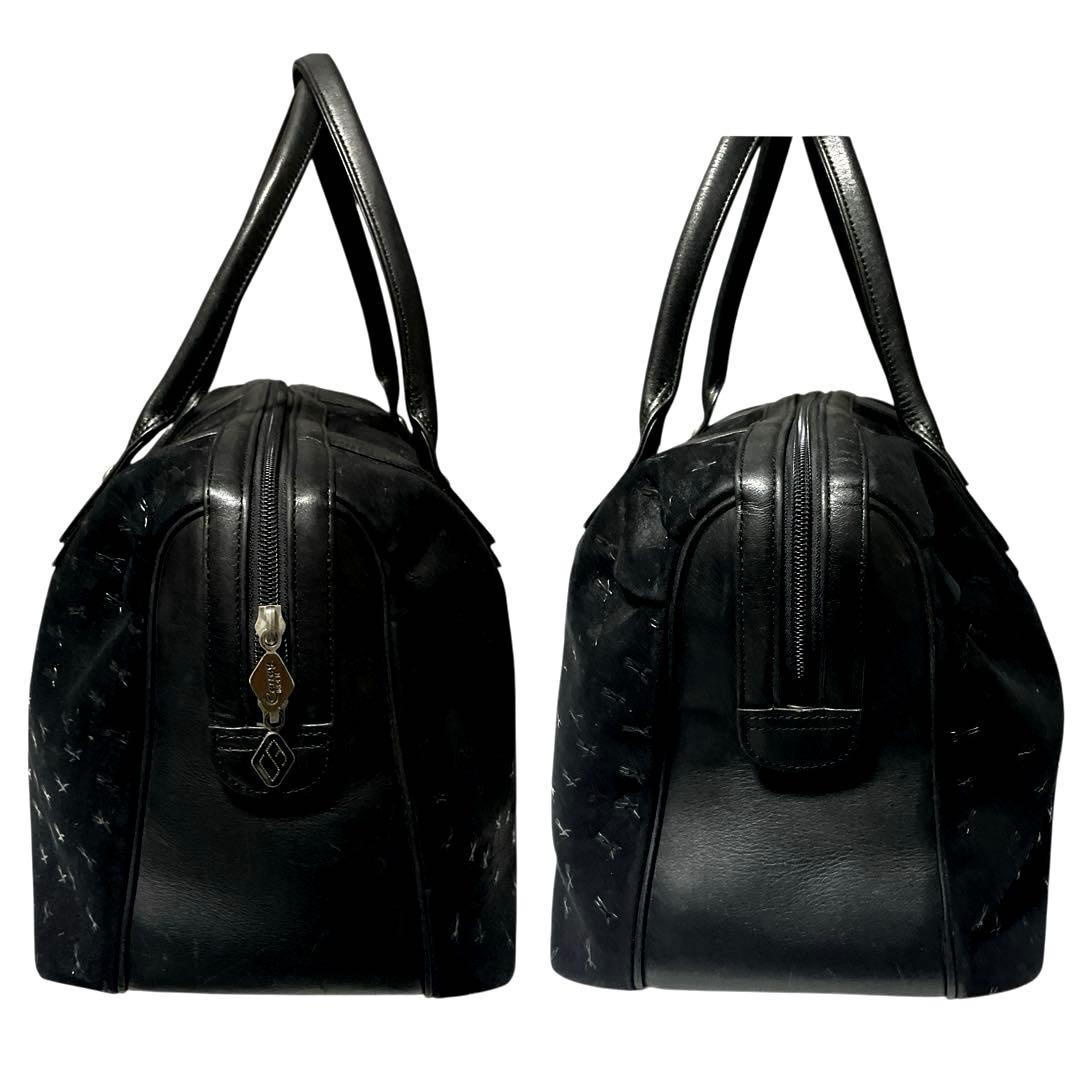 ✨️良品✨️ 印傳屋 総柄 ボストンバッグ ハンドルバッグ - メルカリ