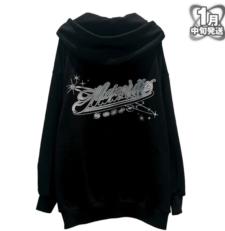 めておら - Meteorites - ビッグシルエットパーカー - メルカリ