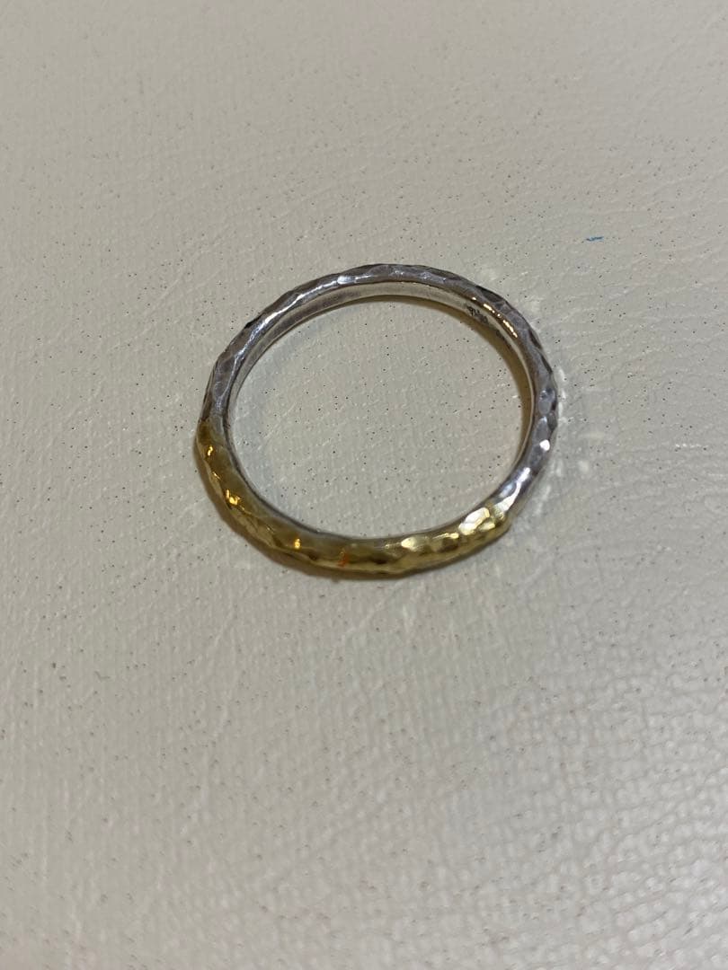 moto月と太陽 シルバーリング (K24＆999SV) #15 美しい指輪】 MOTO RT-02 月と太陽 リング (K24＆999SV)