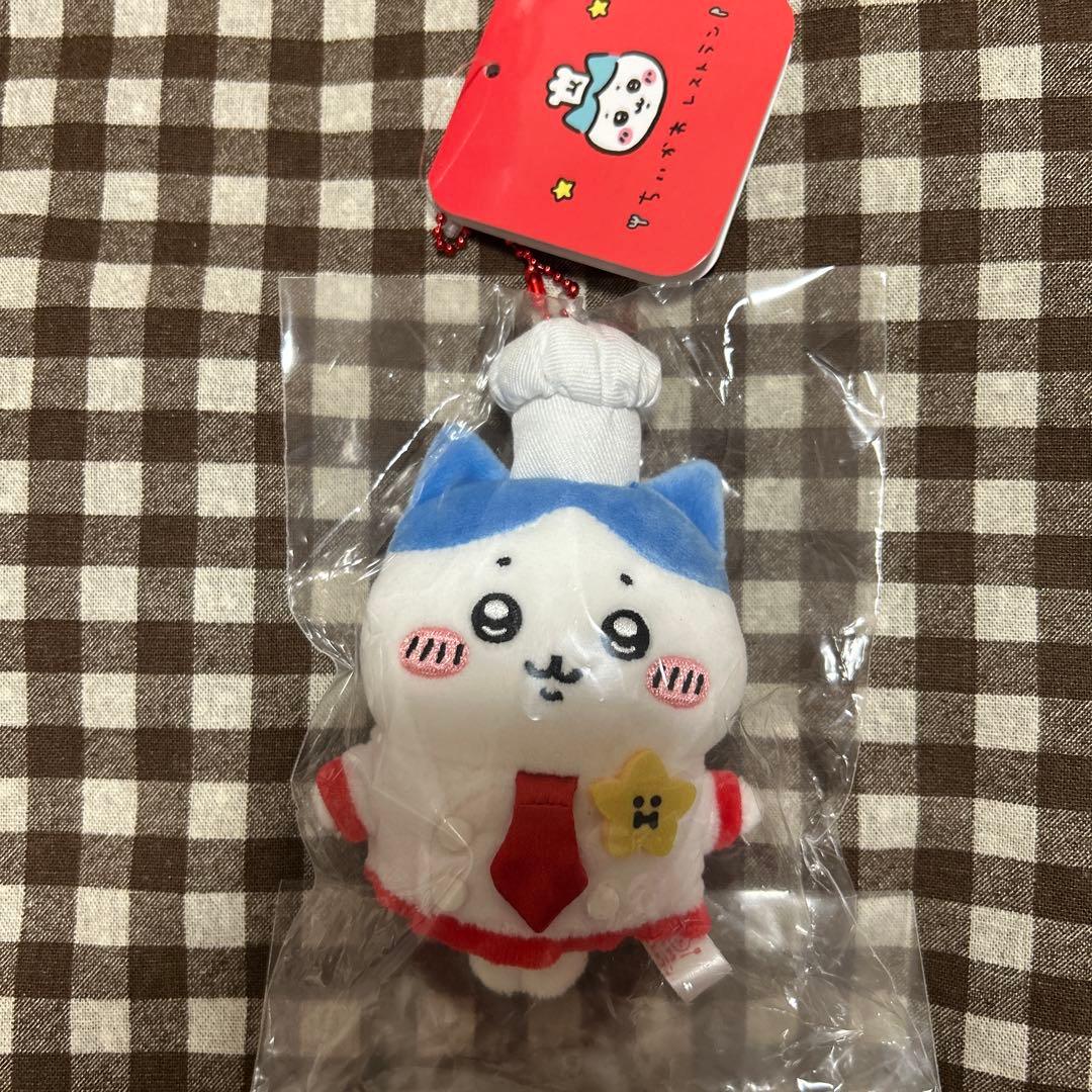 ちいかわレストラン ハチワレ コックさん マスコット ぬいぐるみ 新品