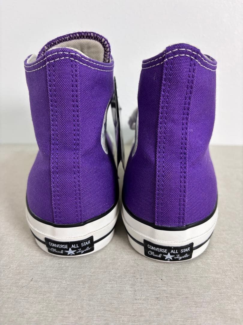 【未使用級】コンバース オールスター100 HI パープル 27.5cm タグ付