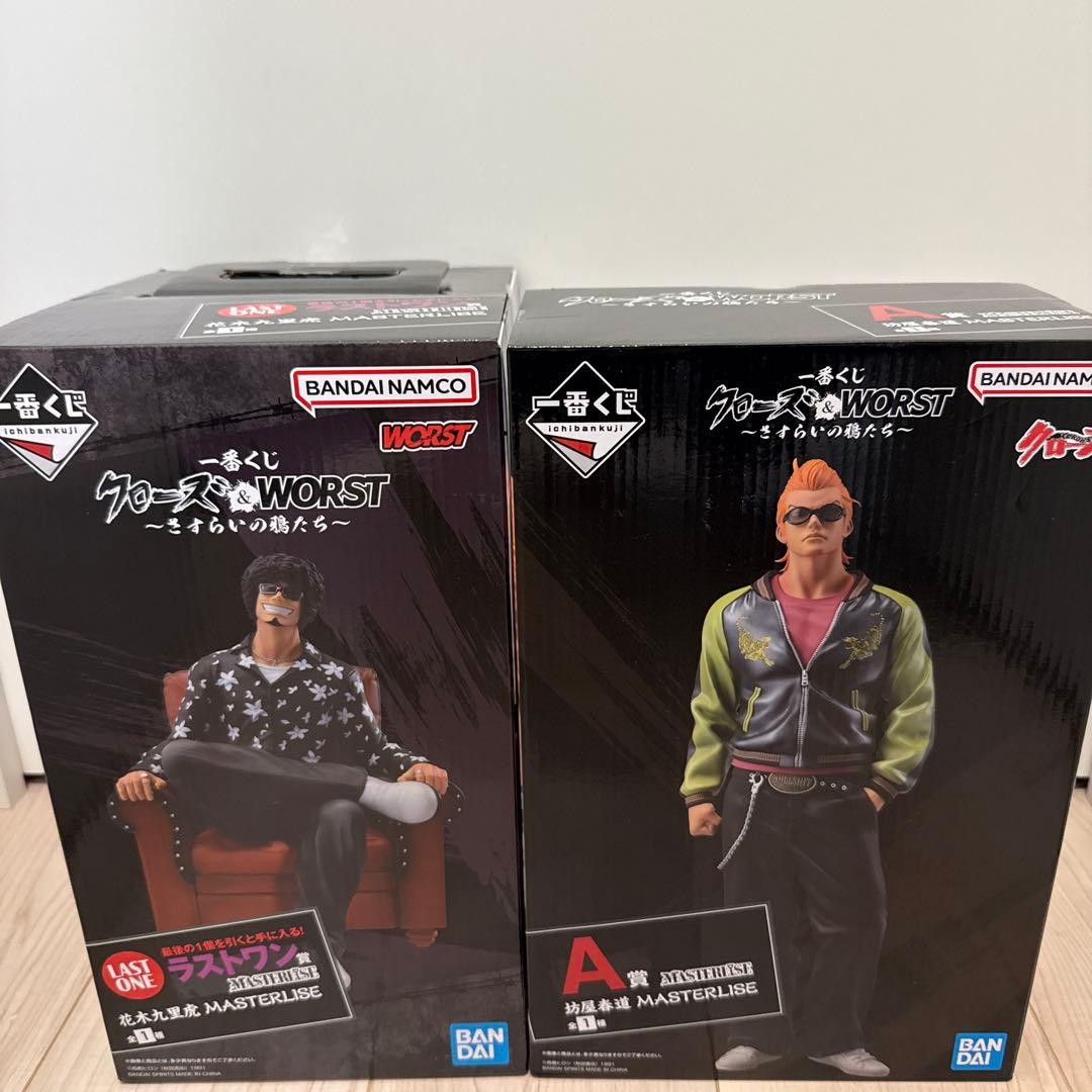 一番くじ　クローズ＆WORST フィギュア　A賞 ラストワン賞セット 一番くじ クローズ&WORST ラストワン賞グリコ＋A賞春道セット - メルカリ