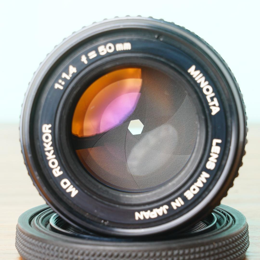 完動品◎ミノルタ XD 50mm f1.4 フィルムカメラ 38/04