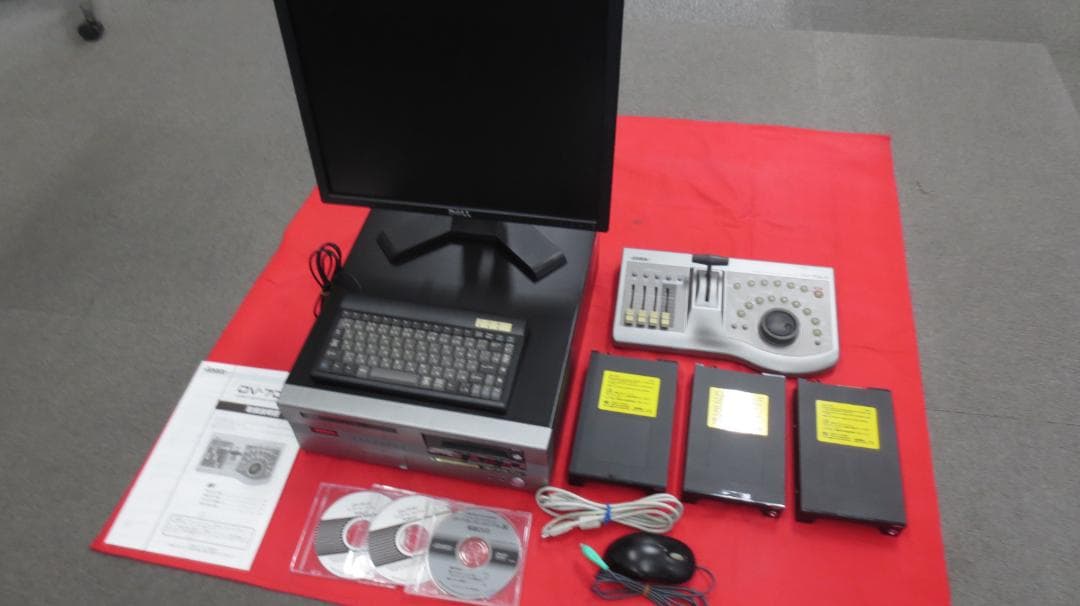 EDIROL DV-7DL ハードディスク計４個付きモニターセット