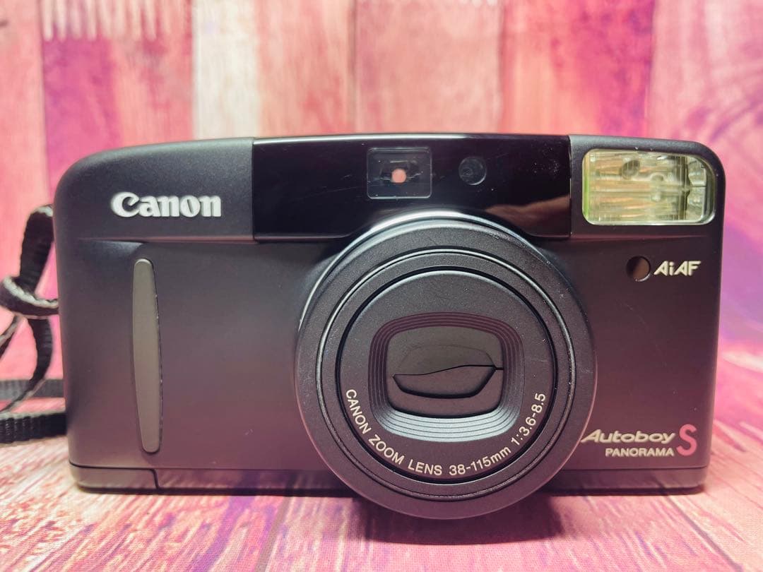 Canon キャノン Autoboy S ブラック PANORAMA Canon Autoboy S Black | ヨアケマエカメラ フィルムカメラ修理・販売