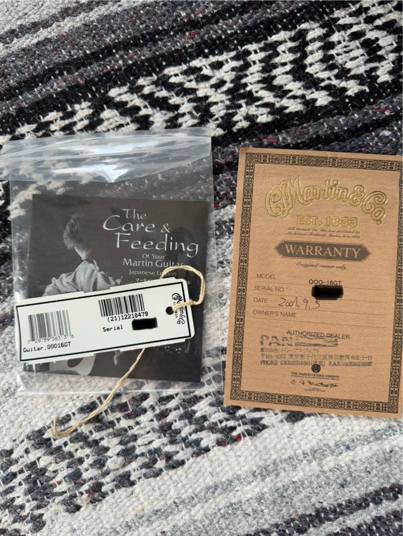 2007年Martin ooo-16GT USA製 - メルカリ