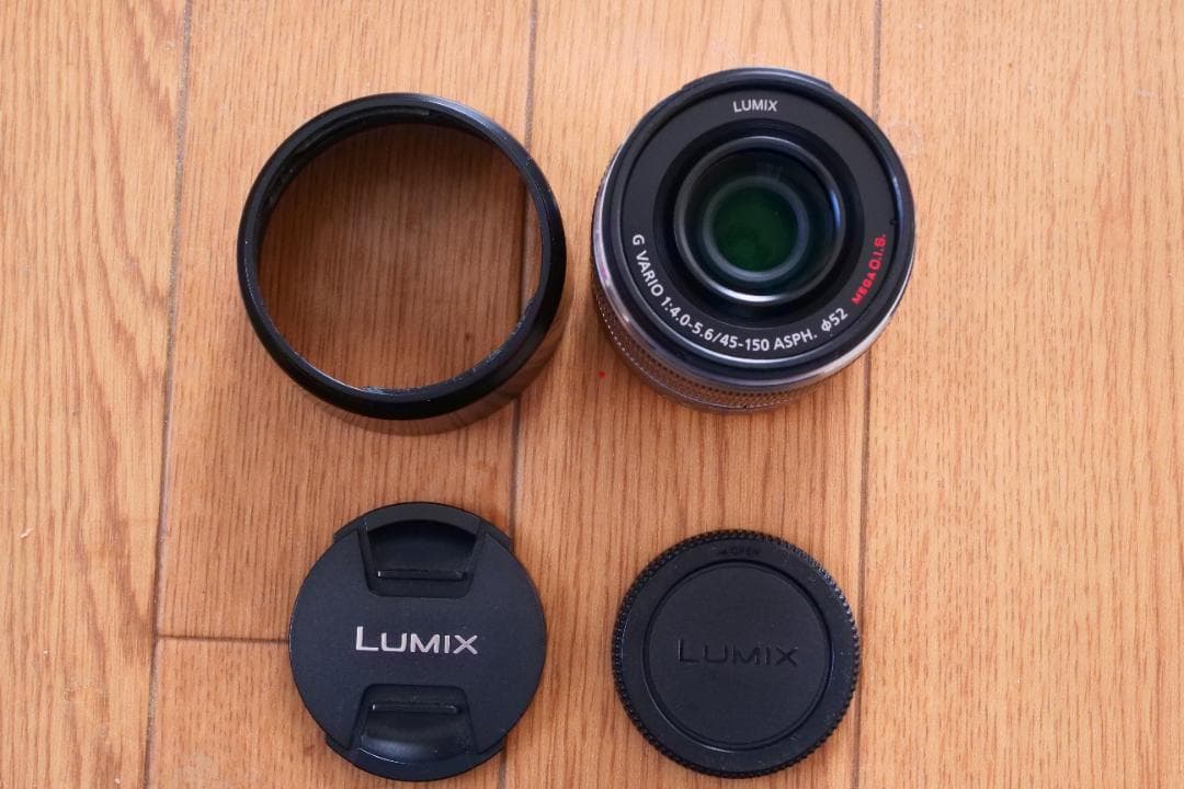 【動作確認済 価格相談可】LUMIX G 45-150mm シルバー