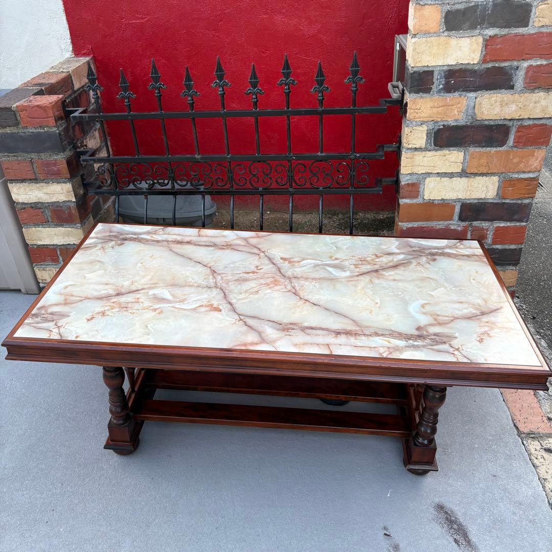 カリモク　サイドテーブル　コーヒーテーブル　ミッドセンチュリー　アンティーク 送料込み】カリモクのミッドセンチュリー調サイドテーブル | bytheways