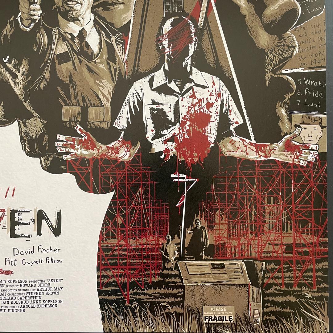 アートポスター『セブン』（Seven、SE7EN）#3☆ブラピ - メルカリ