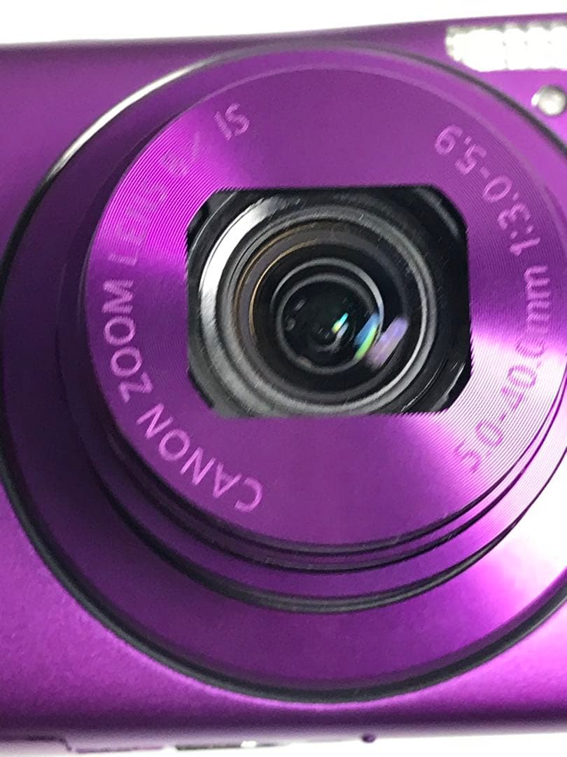 IXY 600F コンパクトデジタルカメラ パープル