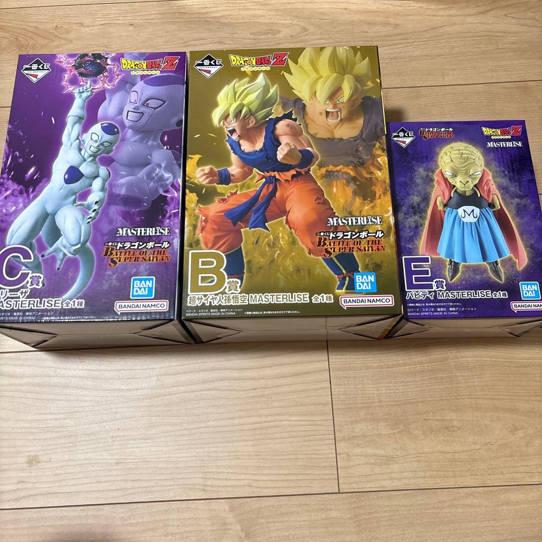 一番くじ　ドラゴンボール　B賞　超サイヤ人孫悟空　C賞フリーザ バビディ　セット 一番くじ ドラゴンボール B賞 超サイヤ人孫悟空 C賞 フリーザ E賞