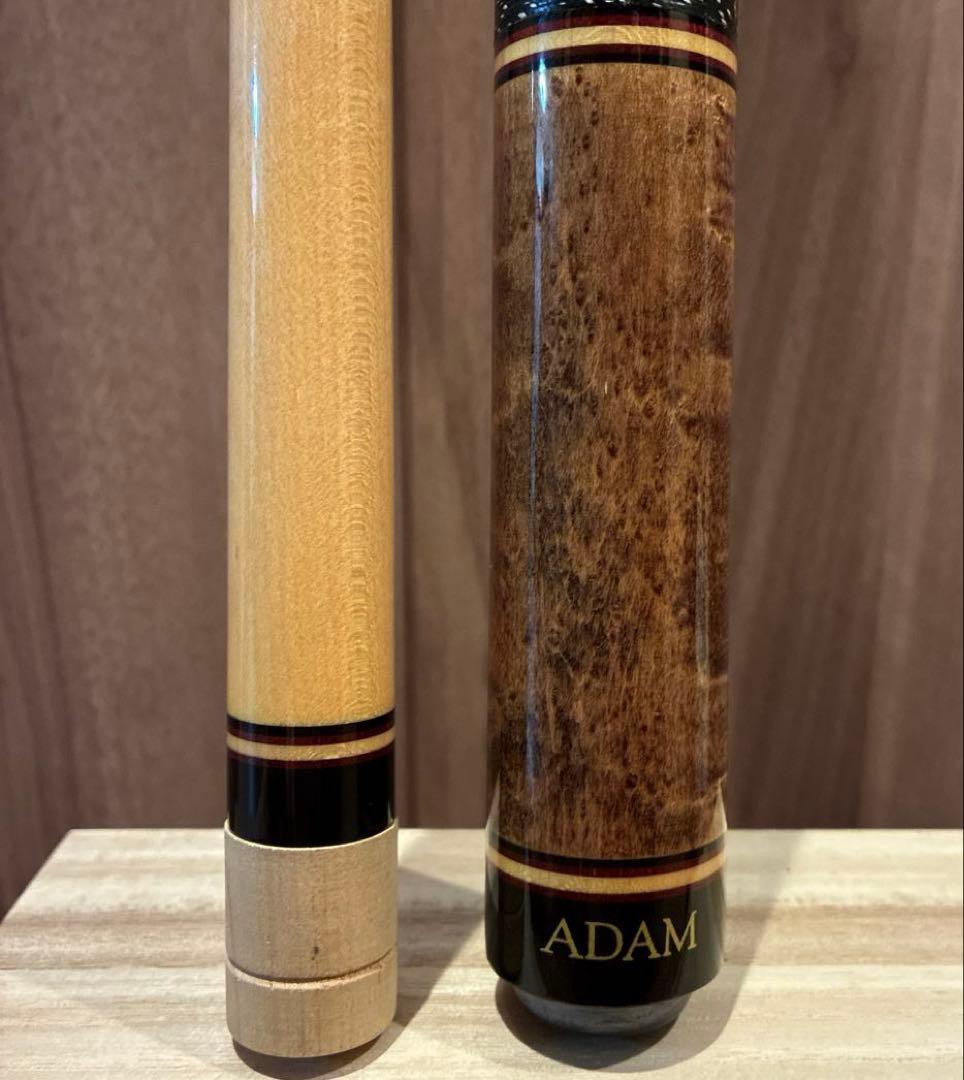 ADAM ビリヤード キュー XVⅡ 全長 約148㌢Hammerデニムケース付 ADM JAPAN アダムジャパン ADAM XVII（17） ビリヤードキュー 全長：約