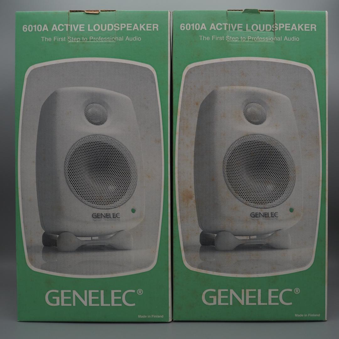 GENELEC 6010A PM アクティブスピーカー ペア 2台セット グレー