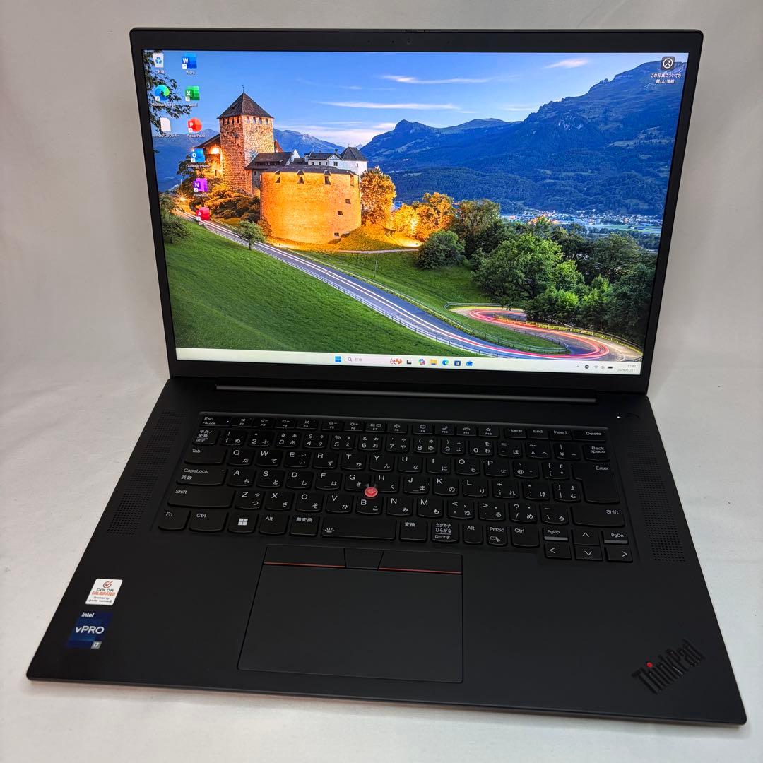 美品 ThinkPad P1 Gen5 i7 64GB 4TB RTX 3070