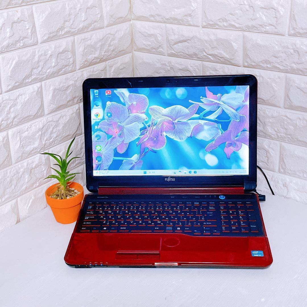 富士通【快速!SSD】ノートパソコン Windows11 Corei7 8GB - メルカリ