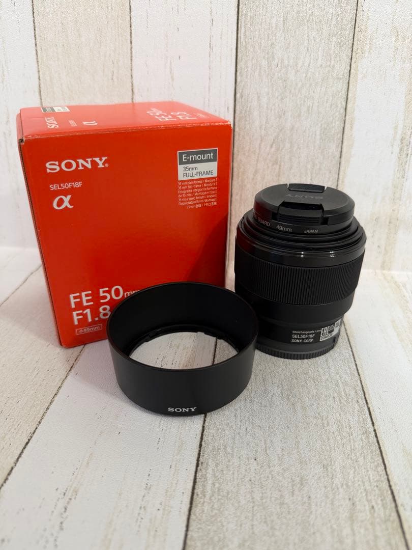 【極美品】SONY FE 50mm F1.8 SEL50F18F